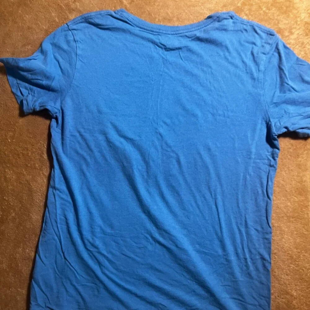 Old Navy Youth 2XL(18) Blue Sonic The Hedgehog Tails Graphic Crew Neck Tee Shirt